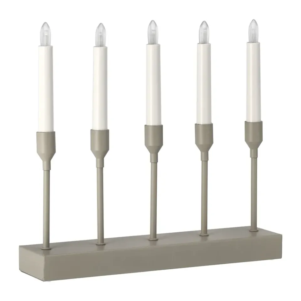 Advent Lights|Window Lights^Scandi Living Kindle portable advent candlestick 30 cm, Beige