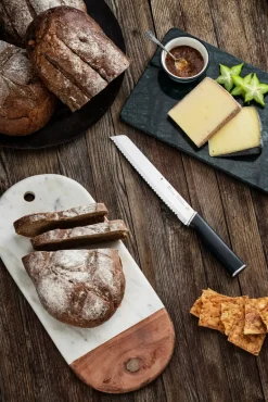 Bread Knives^WMF Kineo cromargan bread knife , 20 cm Silver-colouredBlack