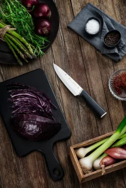 Chef Knives^WMF Kineo cromargan knife , 15 cm Silver-colouredBlack