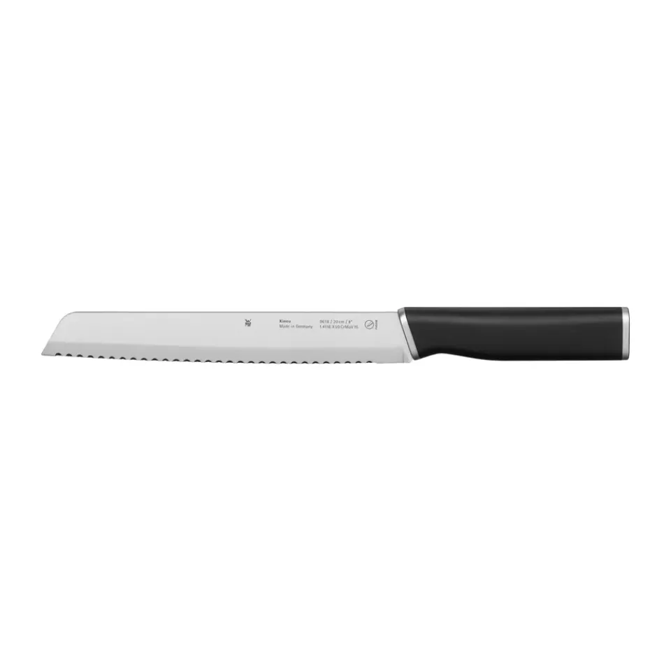 Knife Sets^WMF Kineo knife block with 4 knives and scissors, Stainless steel BrownBlackGrey