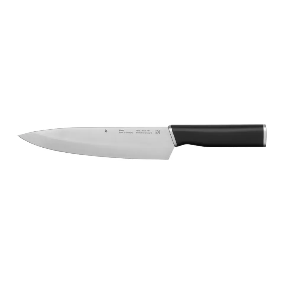 Knife Sets^WMF Kineo knife block with 4 knives and scissors, Stainless steel BrownBlackGrey