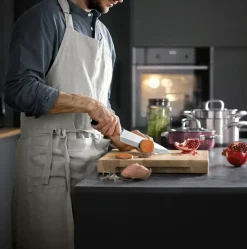 Knife Sets^WMF Kineocromargan knife set - 3 pieces, Stainless steel Silver-colouredBlack