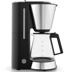 Outlet WMF Kitchenminis coffee maker glass 5 cups, -silver Black