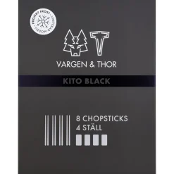 Chopsticks^Vargen & Thor Kito Chopsticks 4-pack, Black
