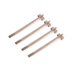 Clearance Vargen & Thor Kito Chopsticks 4-pack, Copper Gold-coloured