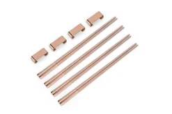 Clearance Vargen & Thor Kito Chopsticks 4-pack, Copper Gold-coloured