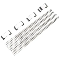 Sale Vargen & Thor Kito Chopsticks 4-pack, Silver Silver-coloured