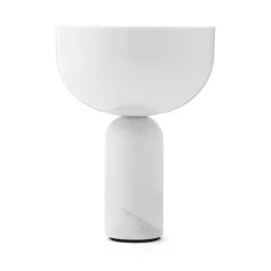 Bedside Lamps|Portable Lighting^New Works Kizu portable table lamp, marble White