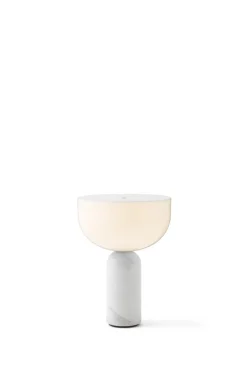 Bedside Lamps|Portable Lighting^New Works Kizu portable table lamp, marble White