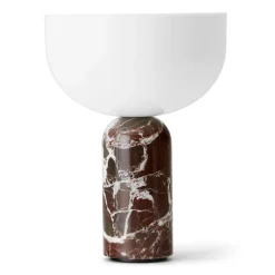 Bedside Lamps^New Works Kizu portable table lamp, Rosso Levanto Red