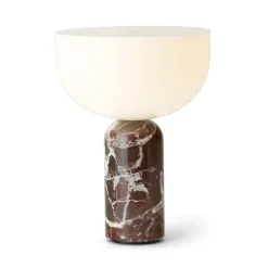 Bedside Lamps^New Works Kizu portable table lamp, Rosso Levanto Red