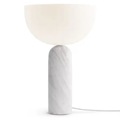 Desk & Table Lamps^New Works Kizu table lamp large, marble White