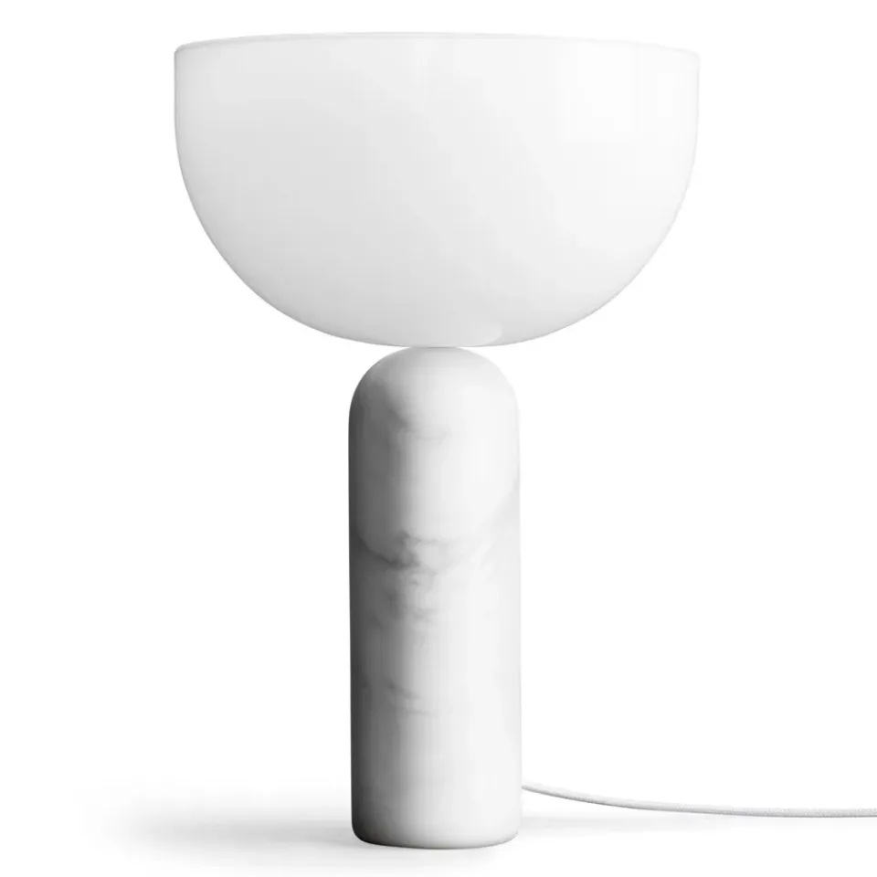 Desk & Table Lamps^New Works Kizu table lamp large, marble White