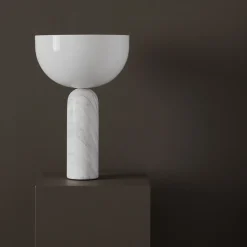 Desk & Table Lamps^New Works Kizu table lamp large, marble White
