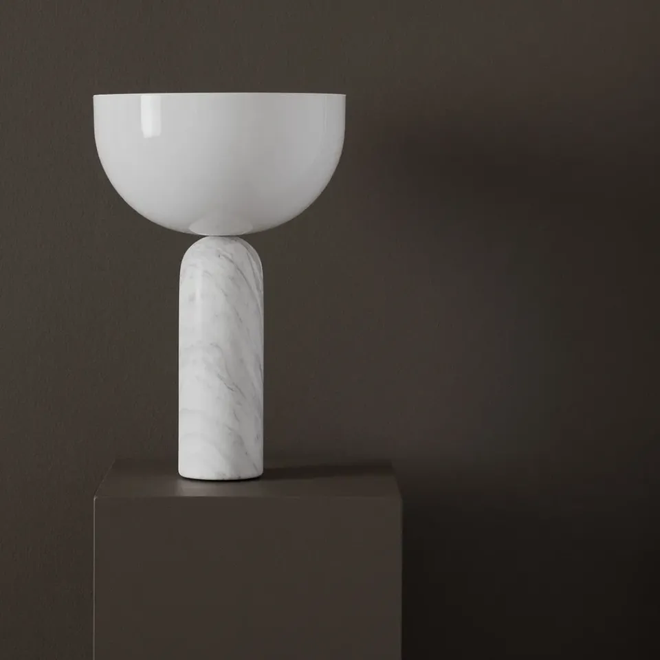 Desk & Table Lamps^New Works Kizu table lamp large, marble White