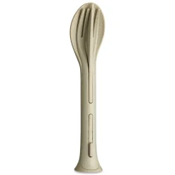 Hot Koziol Klikk Pocket cutlery set 3 pieces, Beige
