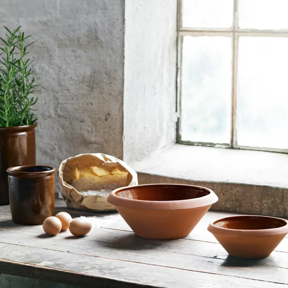 Discount Knabstrup Keramik Knabstrup proofing bowl 2 l, terracotta Brown