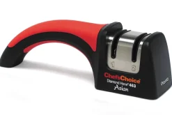 Sale Chef's Choice Knife Sharpener Chef'sChoice™ Pronto™ Manual, Asian knives Red