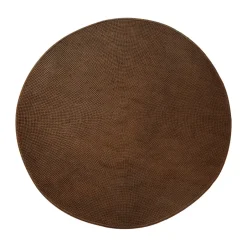 Sale Cane-line Knit rug Ø200 cm, Umber (Soft Rope) Brown