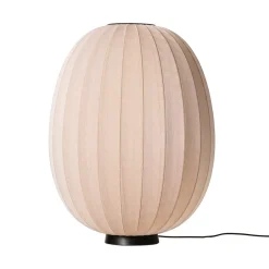 Floor Lamps^Made By Hand Knit-Wit 65 High Oval Level floor lamp, Sand stone Beige