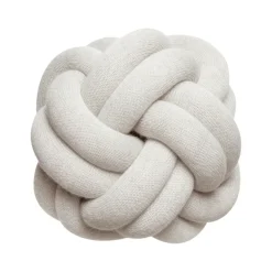 Discount Design House Stockholm Knot cushion, cream Beige
