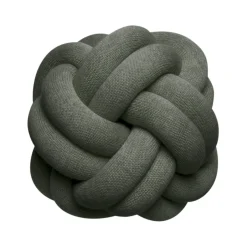 Outlet Design House Stockholm Knot cushion, forest green Grey