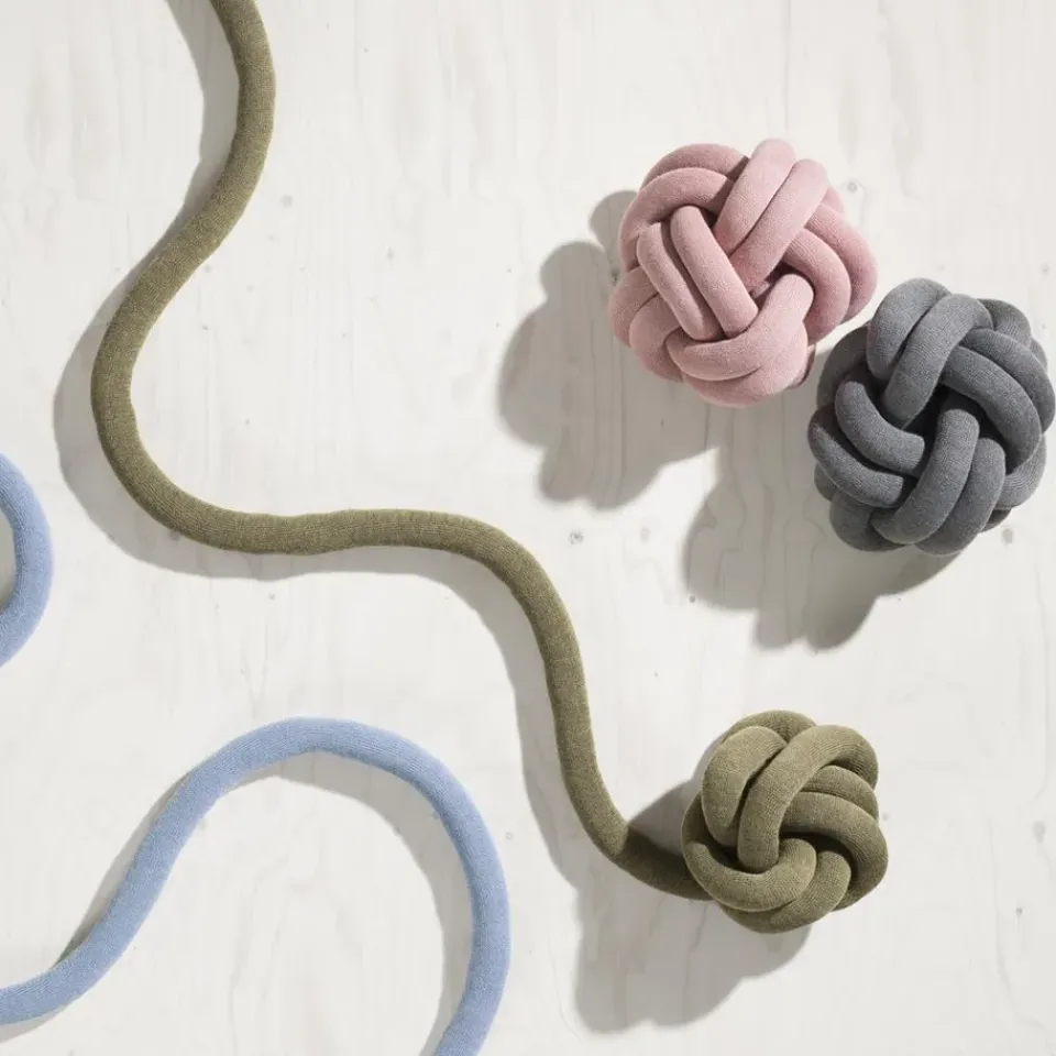 New Design House Stockholm Knot cushion, Grey