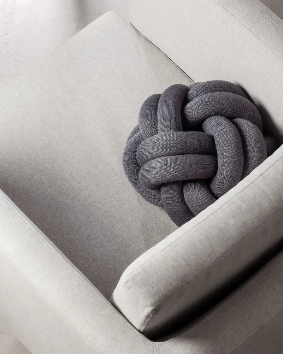 New Design House Stockholm Knot cushion, Grey