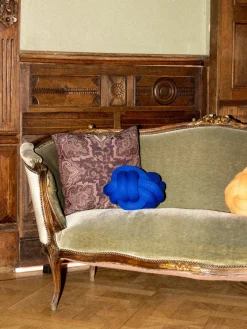 Online Design House Stockholm Knot cushion, Klein Blue