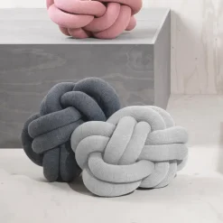Cushions^Design House Stockholm Knot cushion, light Grey