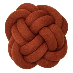 Sale Design House Stockholm Knot cushion, Ochre Red