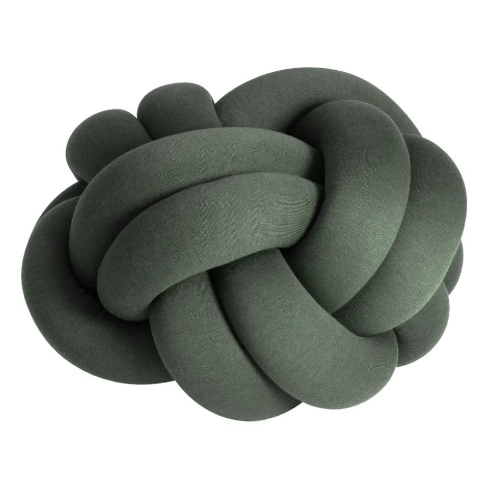 Best Design House Stockholm Knot cushion XL, Forest Green