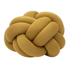Discount Design House Stockholm Knot cushion XL, Yellow