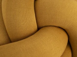 Discount Design House Stockholm Knot cushion XL, Yellow