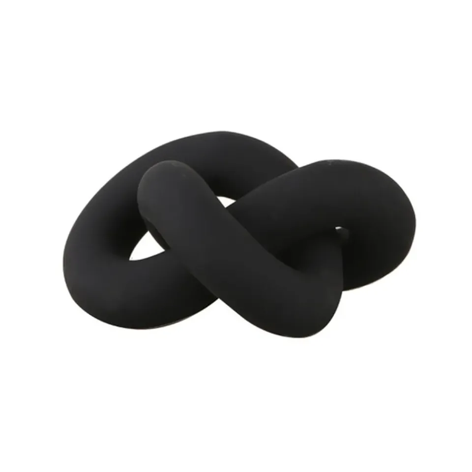 Decorative Accessories^Cooee Design Knot Table large decoration, Black