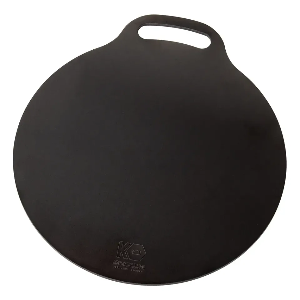 Kockums Jernverk Kockums bak-pizzasteel Ø35 cm, Carbon steel Black