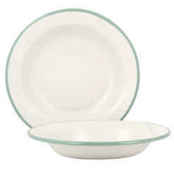 Hot Kockums Jernverk Kockums deep plate 22 cm, Cream lux Beige