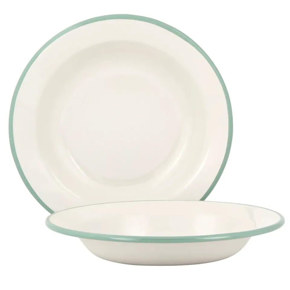 Hot Kockums Jernverk Kockums deep plate 22 cm, Cream lux Beige