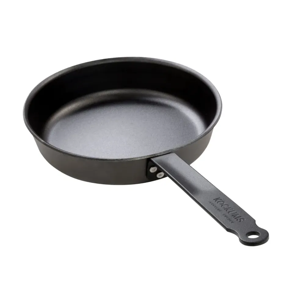 Kockums Jernverk Kockums frying pan carbon steel, 24 cm Black