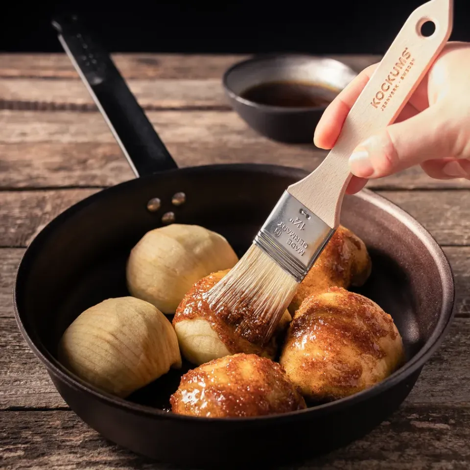 Kockums Jernverk Kockums frying pan carbon steel, 24 cm Black