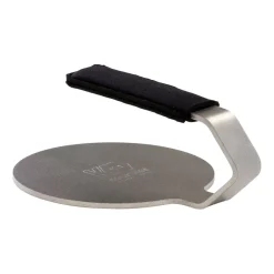 Other Kitchen Utensils^Kockums Jernverk Kockums hamburger press with handle protector, Stainless steel-neopren Silver-coloured