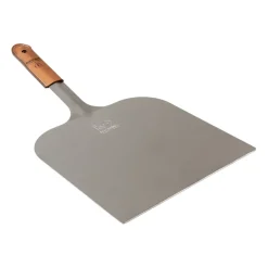Clearance Kockums Jernverk Kockums pizza spade 51x29 cm, Med leather handle Silver-coloured