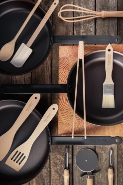 Tongs & Turners^Kockums Jernverk Kockums steak pliers 30 cm, Beech Beige