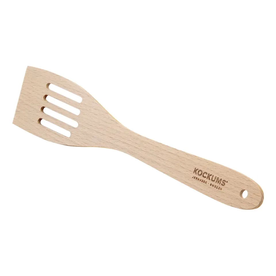 Outlet Kockums Jernverk Kockums wok spade with hole 30 cm, Beech Beige