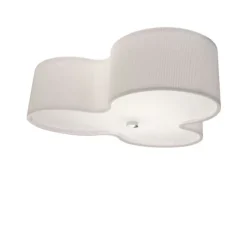 New CO Bankeryd Kolme 70 ceiling lamp, textile White