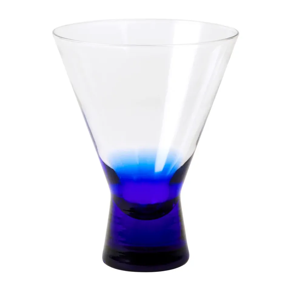 Cocktail & Martini Glasses^Broste Copenhagen Konus cocktail glass 20 cl, Intense Blue