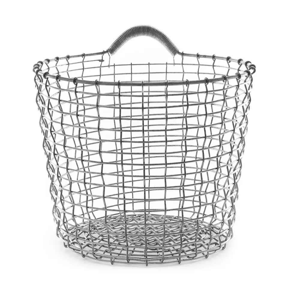 Clearance KORBO bin 16, galvanized steel Silver-coloured