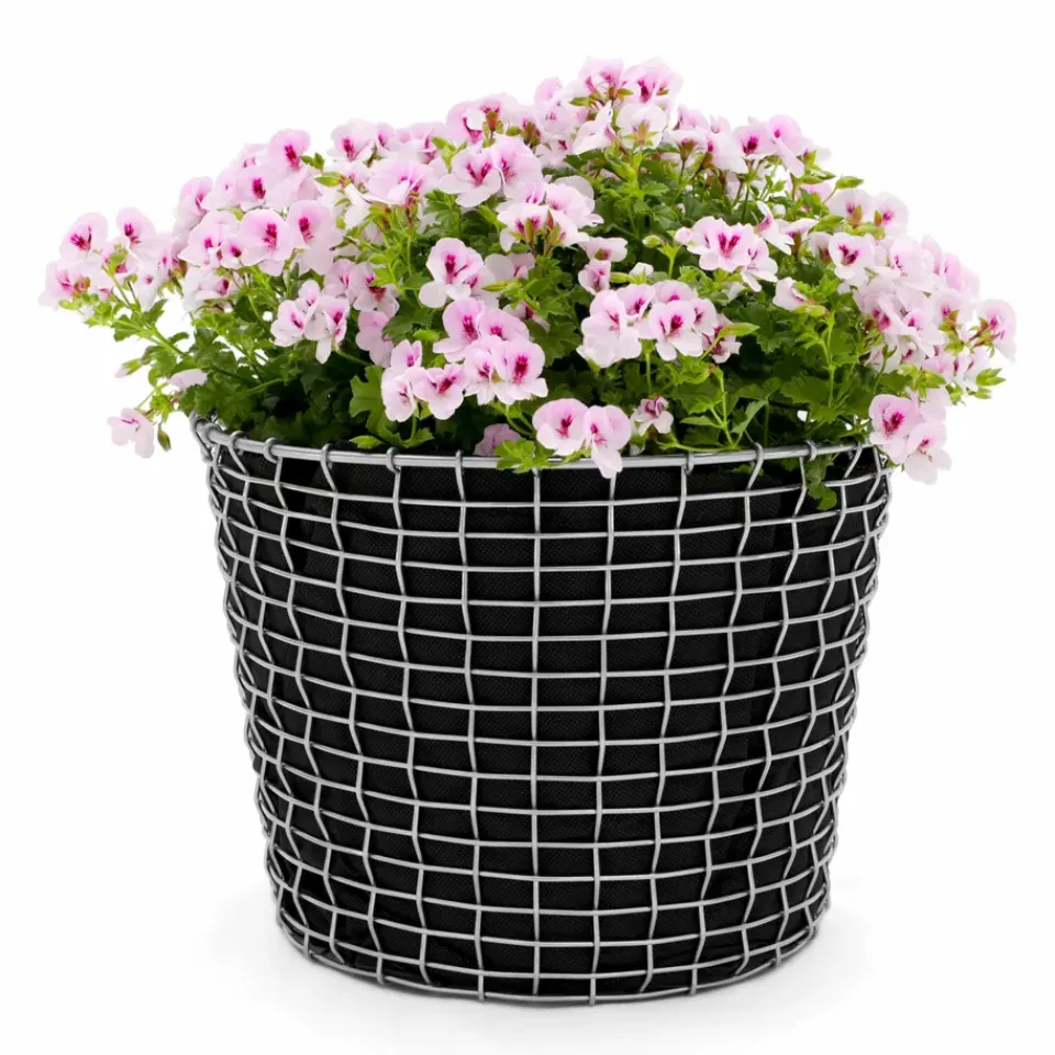 Clearance KORBO bin 16, galvanized steel Silver-coloured
