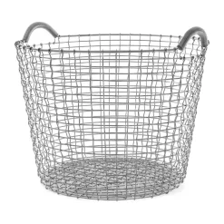 Storage Baskets^KORBO classic 50, acid proof steel Silver-coloured