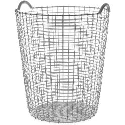 Storage Baskets^KORBO Classic 80, galvanised steel Silver-coloured